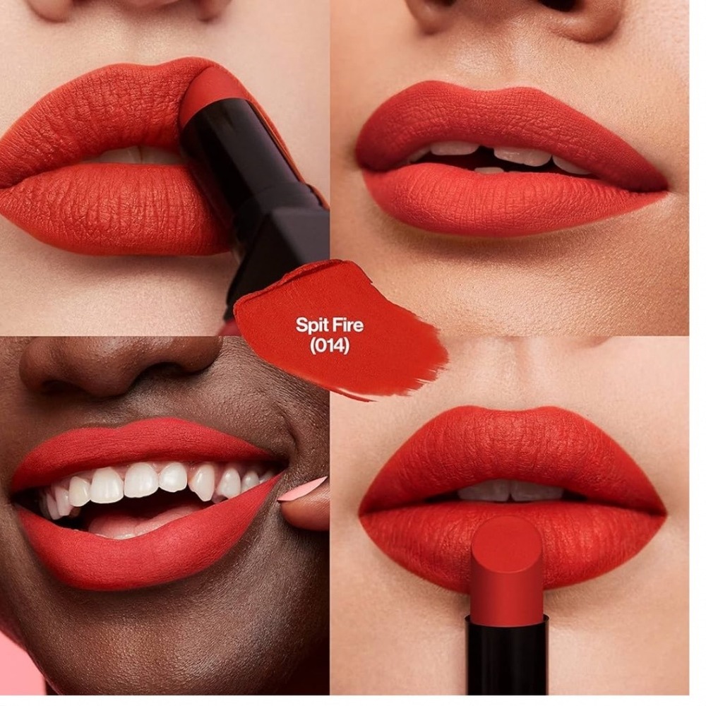 REVLON ColorStay Suede Ink Lipstick 014 Spit Fire Matte Waterproof - Picture 2 of 5